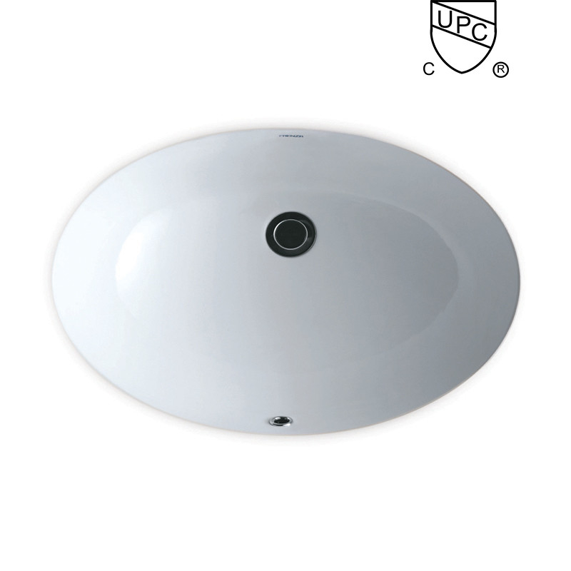 CUPC Under Counter Basin , Ceramic Basin Bowl 500x380x220mm